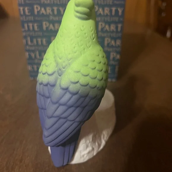 Partylite Verde Parrot Tealight Candle Holder P93014 With Original Box Bird - Picture 5 of 11